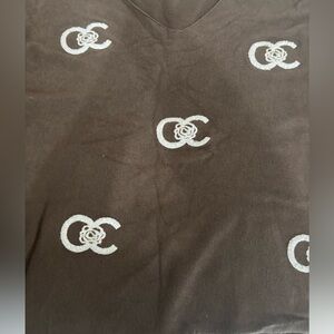 ♥️ Long sleeve brown top with logo pattern! Made in ITALY 🇮🇹